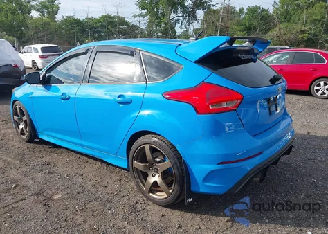 2016 Ford Focus Rs из США, поврежденный, VIN WF0DP3TH0G4115939